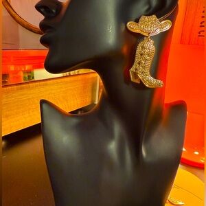 GB Cowboy Hat+Boots Earrings✨